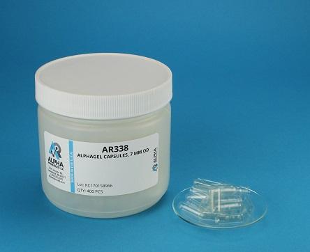 CÁPSULAS ALPHAGEL, CAIXA COM 400 UNIDADES - ALPHA RESOURCES