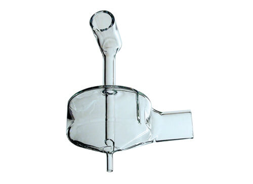 Câmara de Nebulização padrão ciclônica com defletor de vidro para análise de óleos, defletor de 4 mm para Optima - MEINHARD