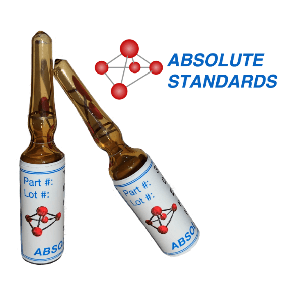 Padrões MRC produzidos de acordo com os métodos ASTM - ABSOLUTE STANDARDS