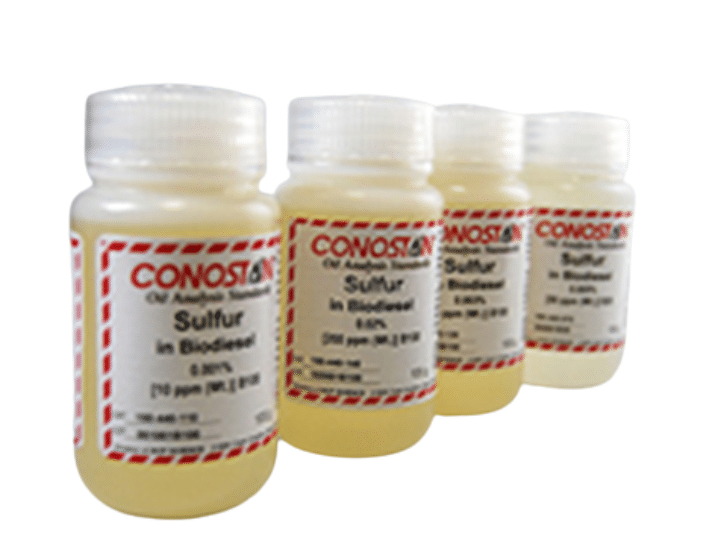 PADRÕES DE ENXÔFRE EM BIODIESEL, B5, B20 E B100 – CONOSTAN